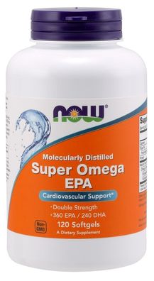 Super Omega EPA Molecularly Distilled - 120 softgels