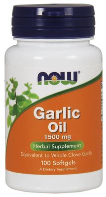 Garlic Oil, 1500mg - 100 softgels