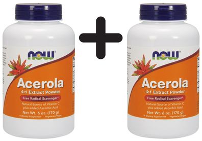 2 x Acerola, 4:1 Extract Powder - 170g