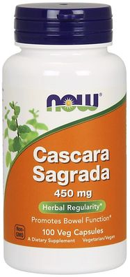 Cascara Sagrada, 450mg - 100 vcaps