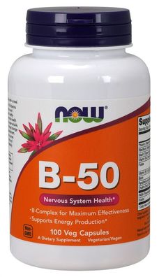 Vitamin B-50 - 100 vcaps
