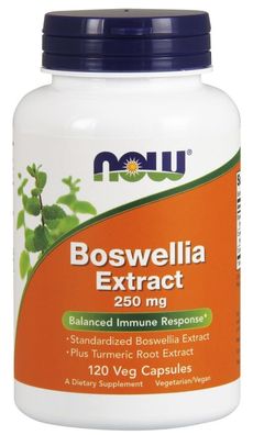 Boswellia Extract, 250mg - 120 vcaps