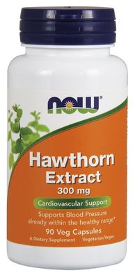 Hawthorn Extract, 300mg - 90 vcaps
