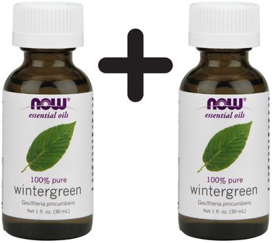 2 x Wintergreen Oil - 30 ml.