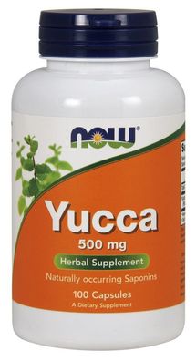 Yucca, 500mg - 100 capsules