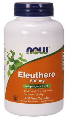 Eleuthero, 500mg - 250 vcaps