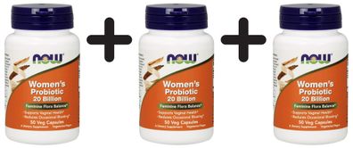 3 x Women's Probiotic 20 Billion - 50 vcaps