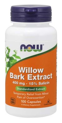 White Willow Bark, 400mg - 100 caps