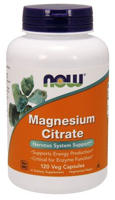 Magnesium Citrate, 400mg - 120 vcaps