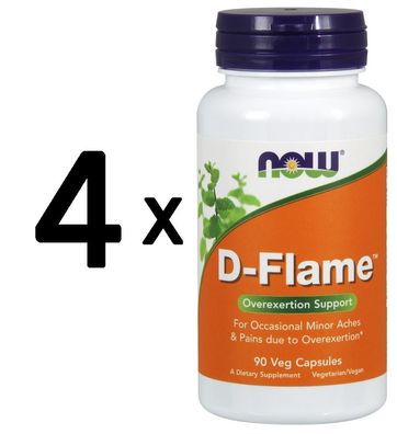 4 x D-Flame - 90 vcaps