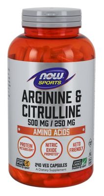 Arginine & Citrulline - 240 vcaps