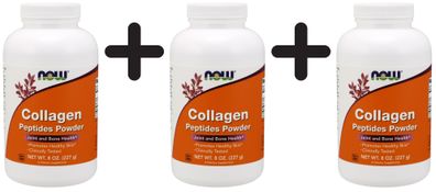 3 x Collagen Peptides Powder - 227g
