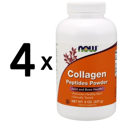 4 x Collagen Peptides Powder - 227g