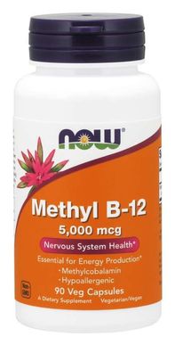 Methyl B-12, 5000mcg - 90 vcaps