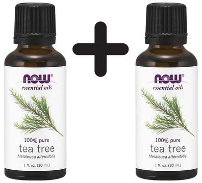2 x Essential Oil, Tea Tree Oil - 30 ml.