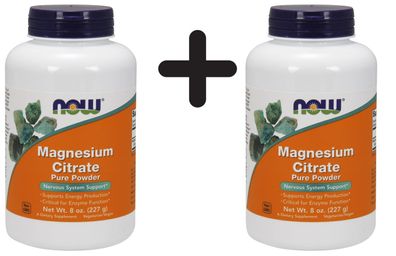 2 x Magnesium Citrate, Powder - 227g
