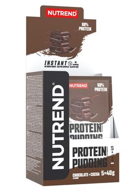 Protein Pudding, Chocolate + Cocoa - 5 x 40g