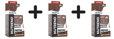 3 x Protein Pudding, Chocolate + Cocoa - 5 x 40g