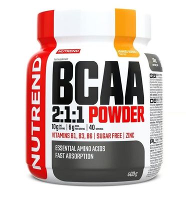 BCAA 2:1:1 Powder, Mango Sorbet - 400g