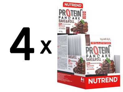 4 x Protein Pancake, Chocolate Cocoa - 10 x 50g