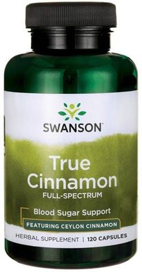 True Cinnamon Full Spectrum - 120 caps