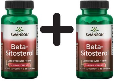 2 x Beta Sitosterol - 60 caps