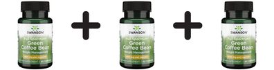 3 x Full Spectrum Green Coffee Bean, 400mg - 60 caps