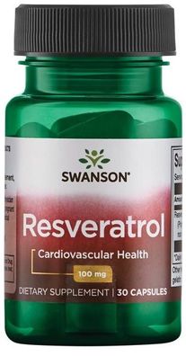 Resveratrol 100, 100mg - 30 caps