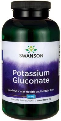 Potassium Gluconate, 99mg - 250 caps