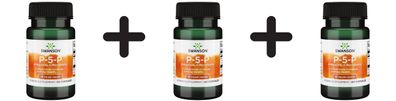 3 x P-5-P (Pyridoxal-5-Phosphate) Coenzymated Vitamin B-6 - 60 caps