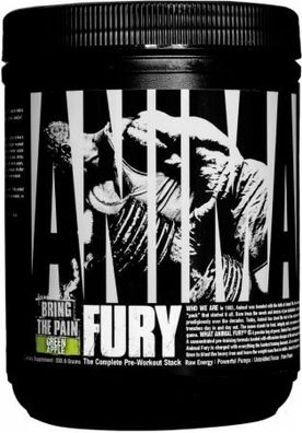 Animal Fury, Green Apple - 330g