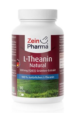 L-Theanin Natural Forte, 500mg - 90 caps