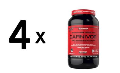 4 x Carnivor Beef Protein, Fruity Cereal - 868g