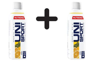 2 x Unisport, Lemon - 500 ml.
