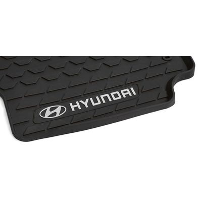 Original Hyundai Kona (SX2) Gummi Fußmatten Allwettermatten Gummimatten BE131ADE00