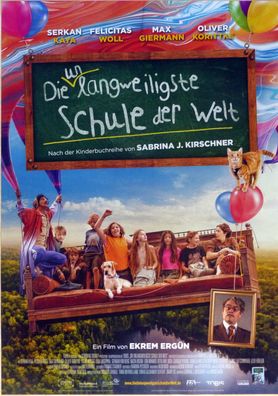 Die unlangweiligste Schule der Welt - Original Kinoplakat A1 - Filmposter