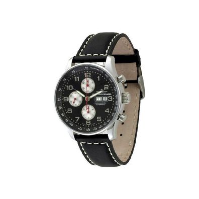 Zeno-Watch - Armbanduhr - Herren - Chrono - X-Large Retro - P557TVDD-d1
