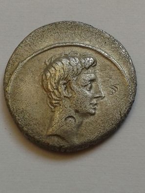 Original Denar Rom Augustus 27 v. Chr- 14 n. Chr. Quadriga - 3,71g Silber