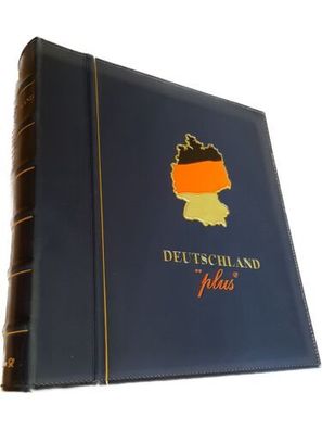 Sammlung Deutschland Plus 2002-2004 im Vordruckalbum mit gestempelten Marken