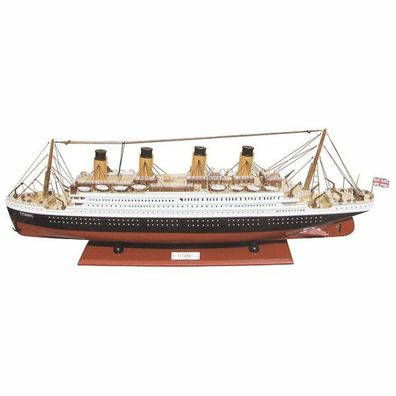 Großes Modell Schiff "Titanic" Passagierschiff der White Star Linie 80 cm