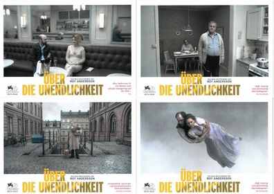 Über die Unendlichkeit - 4 Original Kino-Aushangfotos - Martin Serner - Filmposter