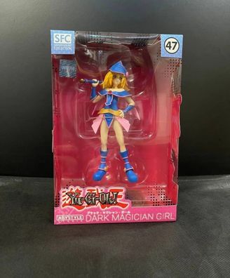 Yu-Gi-Oh! Figur Dark Magician Girl Statue Schwarzes Magier Mädchen Anime 19 cm