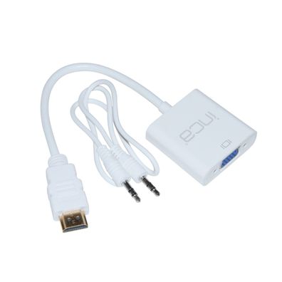 Inca HDMI-auf-VGA-Adapter mit inkludiertem Audiokabel – Optimieren Sie die Konnekt...
