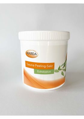 Warda Sauna - Peeling Salz Eukalyptus Hautpflege 1 Kg 5 Kg 10 Kg
