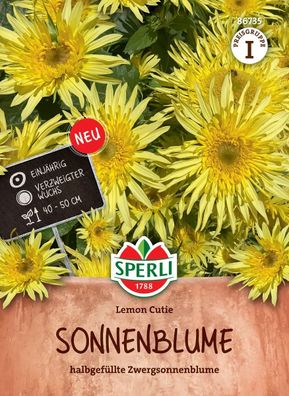 Sperli Sonnenblumen Lemon Cutie - Blumensamen