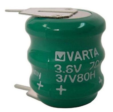 Varta 3/ V80H Säule Knopfzellenpack 3,6V/70mAh