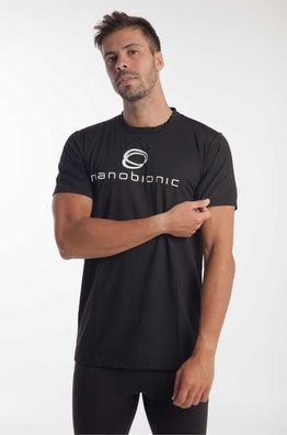 Nanobionic® Funktionsshirt Nanobionic® Iconic T-shirt (schwarz/ weiß)