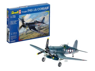 Revell Vought F4U-1A Corsair 1:72 Revell 03983 Bausatz