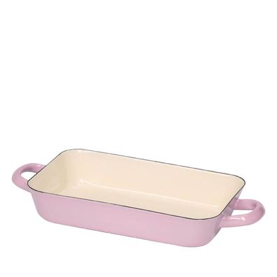 Riess Classic Pastell Bratpfanne 26/17cm Emaille Rosa