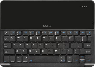 Gecko Tastatur Apple iPad Air (2019) Keyboard Cover QWERTY Schutzhülle schwarz